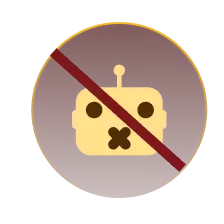 no bot icon